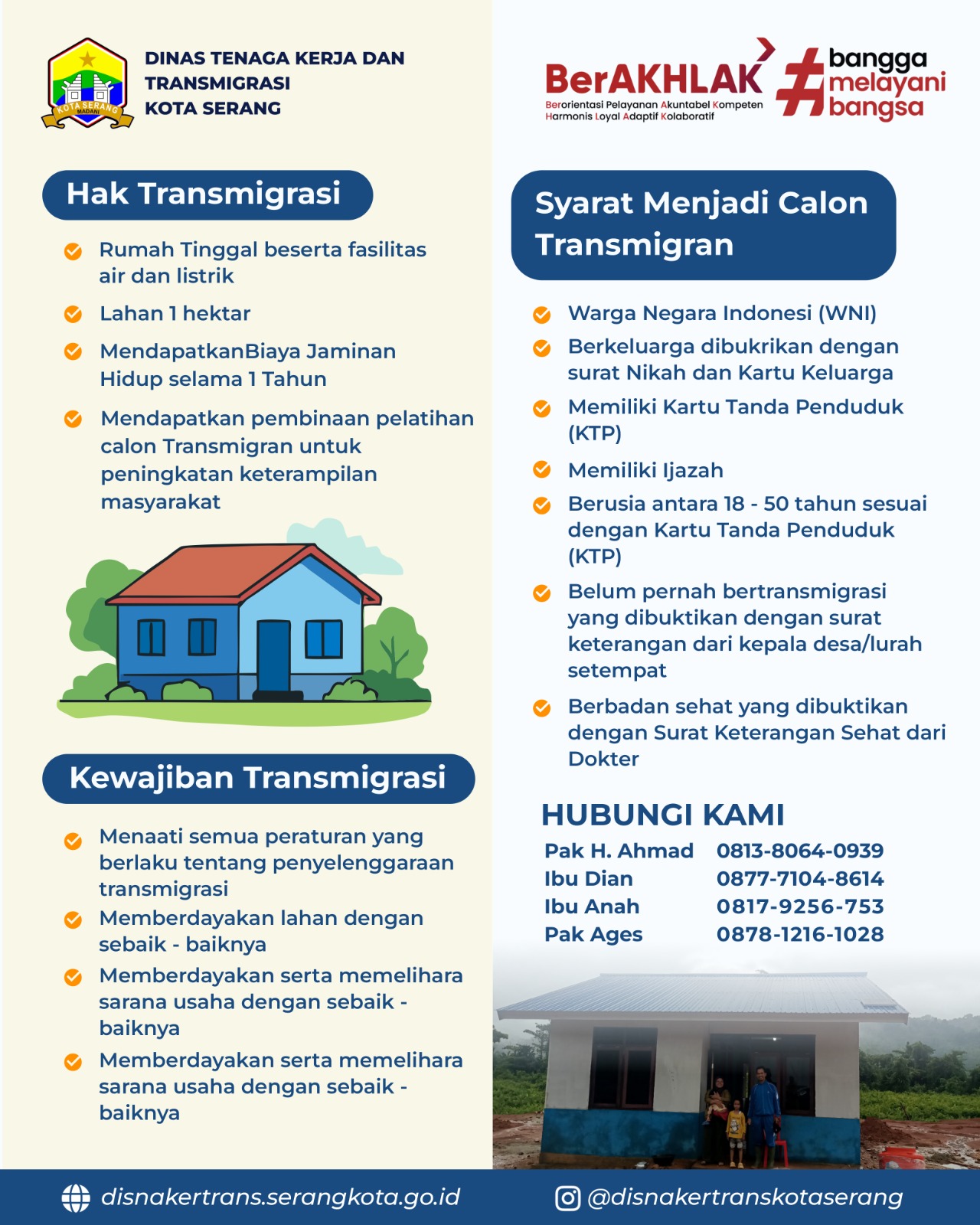 SYARAT TRANSMIGRASI KE SULAWESI BARAT