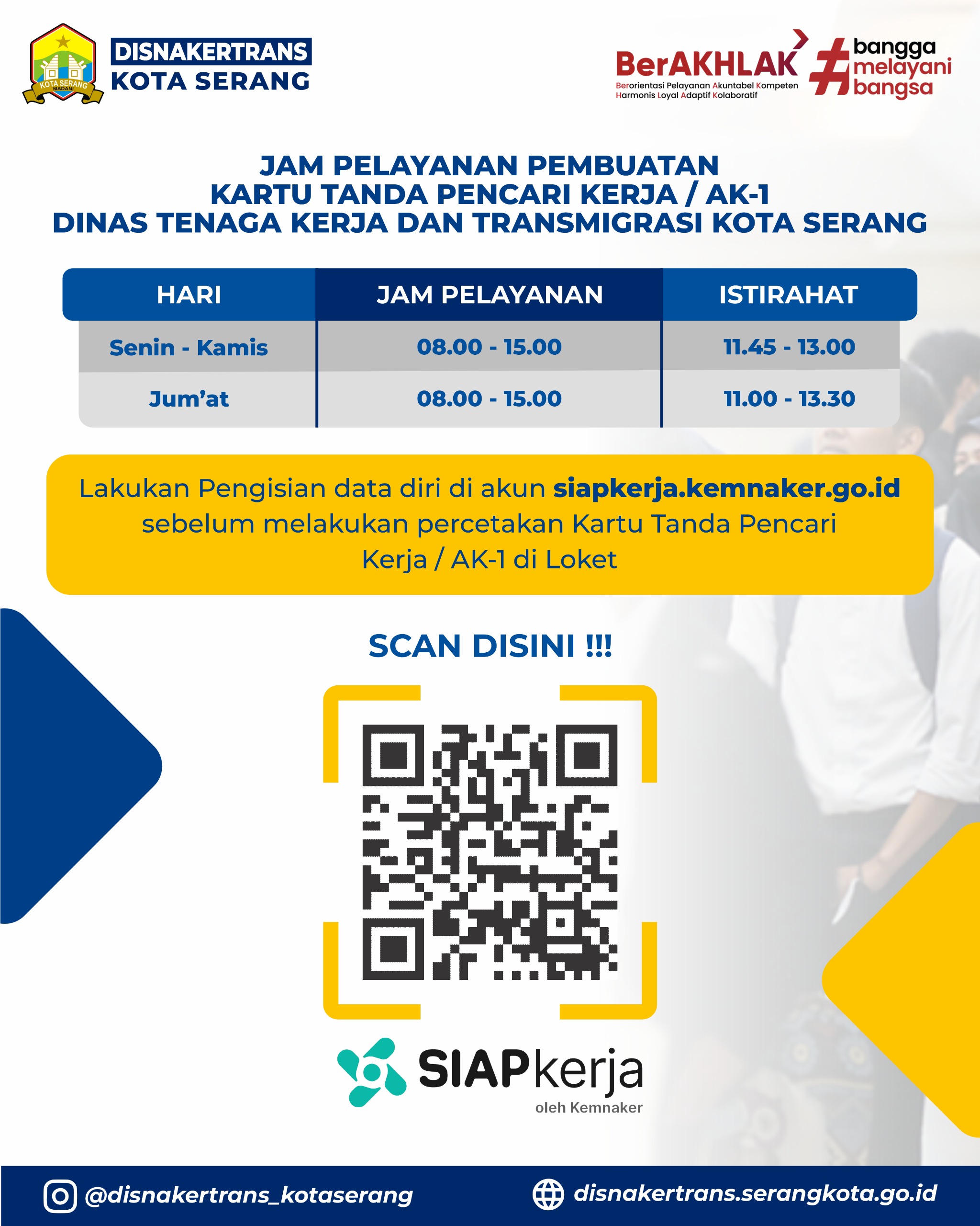 JAM PELAYANAN AK1